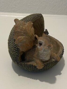 Squirrel Acorn Planter from the Michael Carr Designs